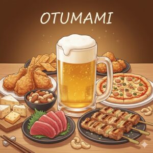 ビールと高カロリーなおつまみが並ぶ食卓|飲酒時に脂質と塩分を摂りすぎる典型例